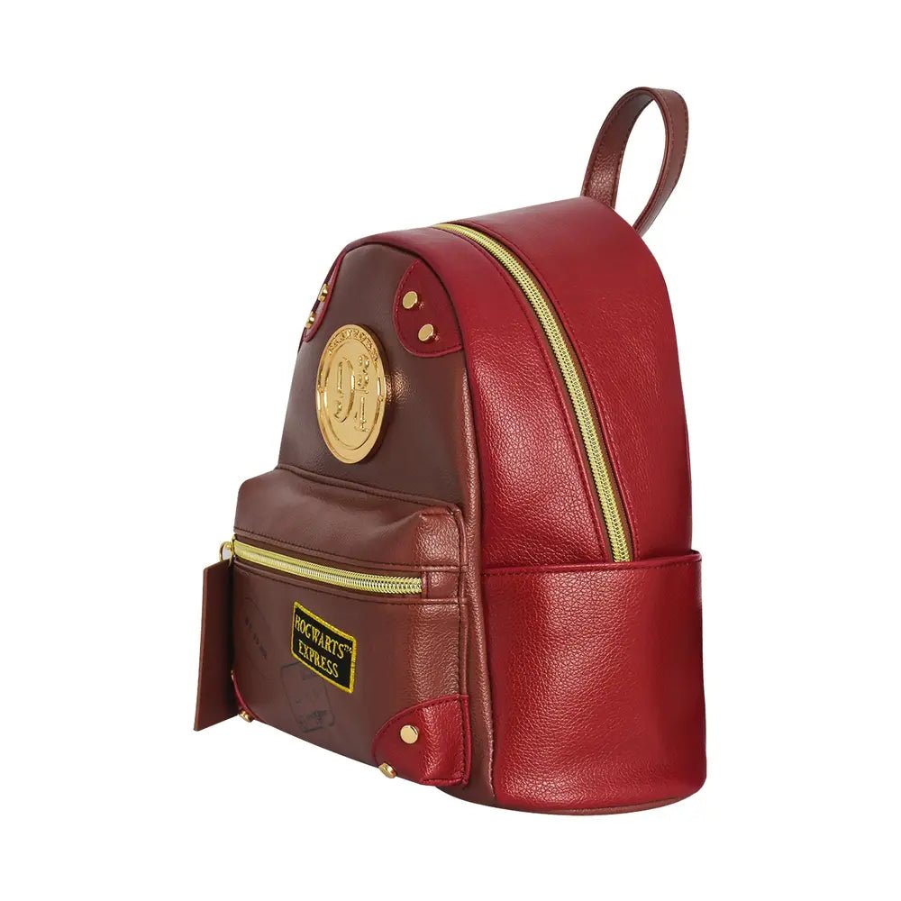 Harry Potter Platform 3/4 Hogwarts Express - Licensed Mini Backpack - Backpack JOY'S Custom Sneakers