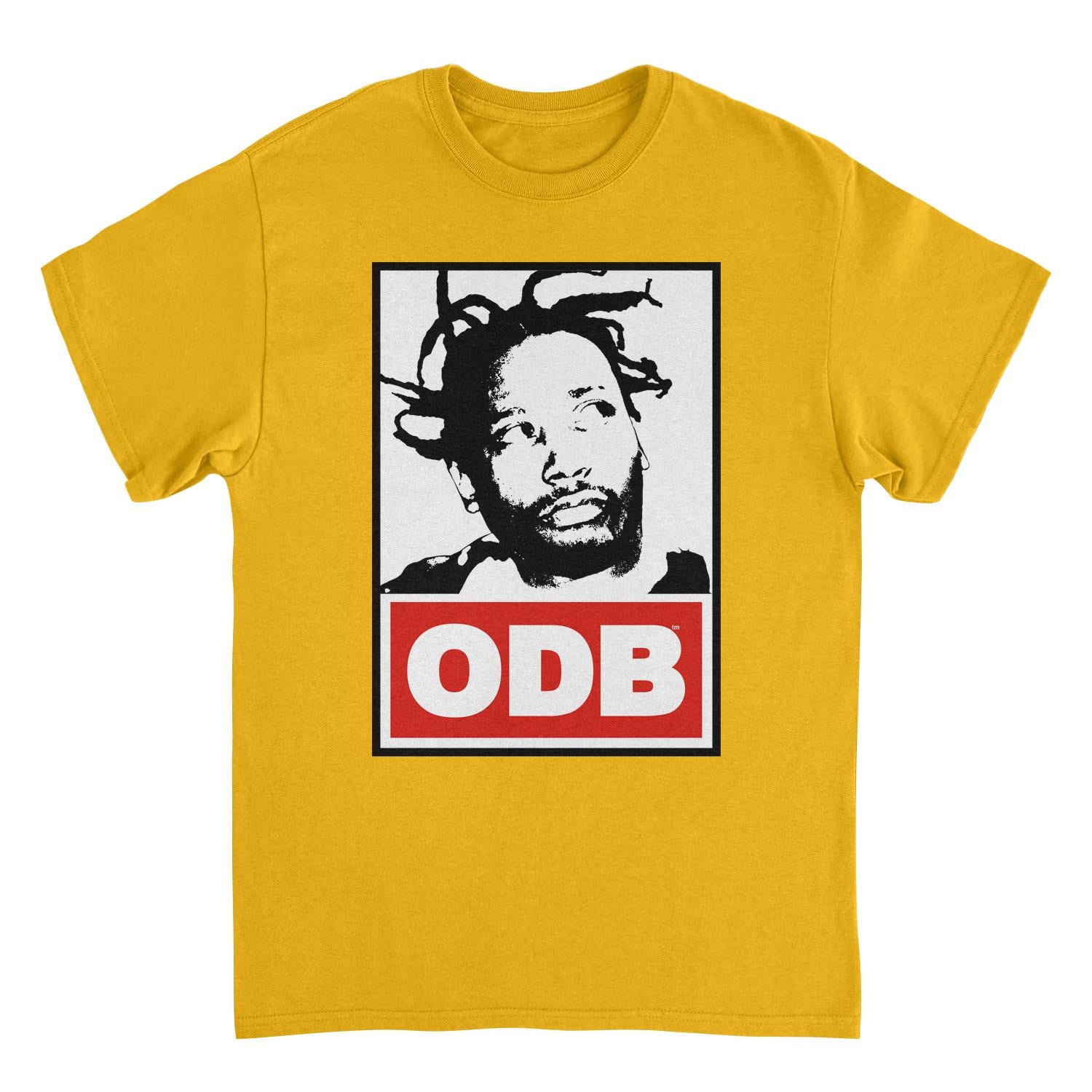 Ol' Dirty Bastard ODB Yellow T-Shirt - Band T-Shirts JOY'S Custom Sneakers