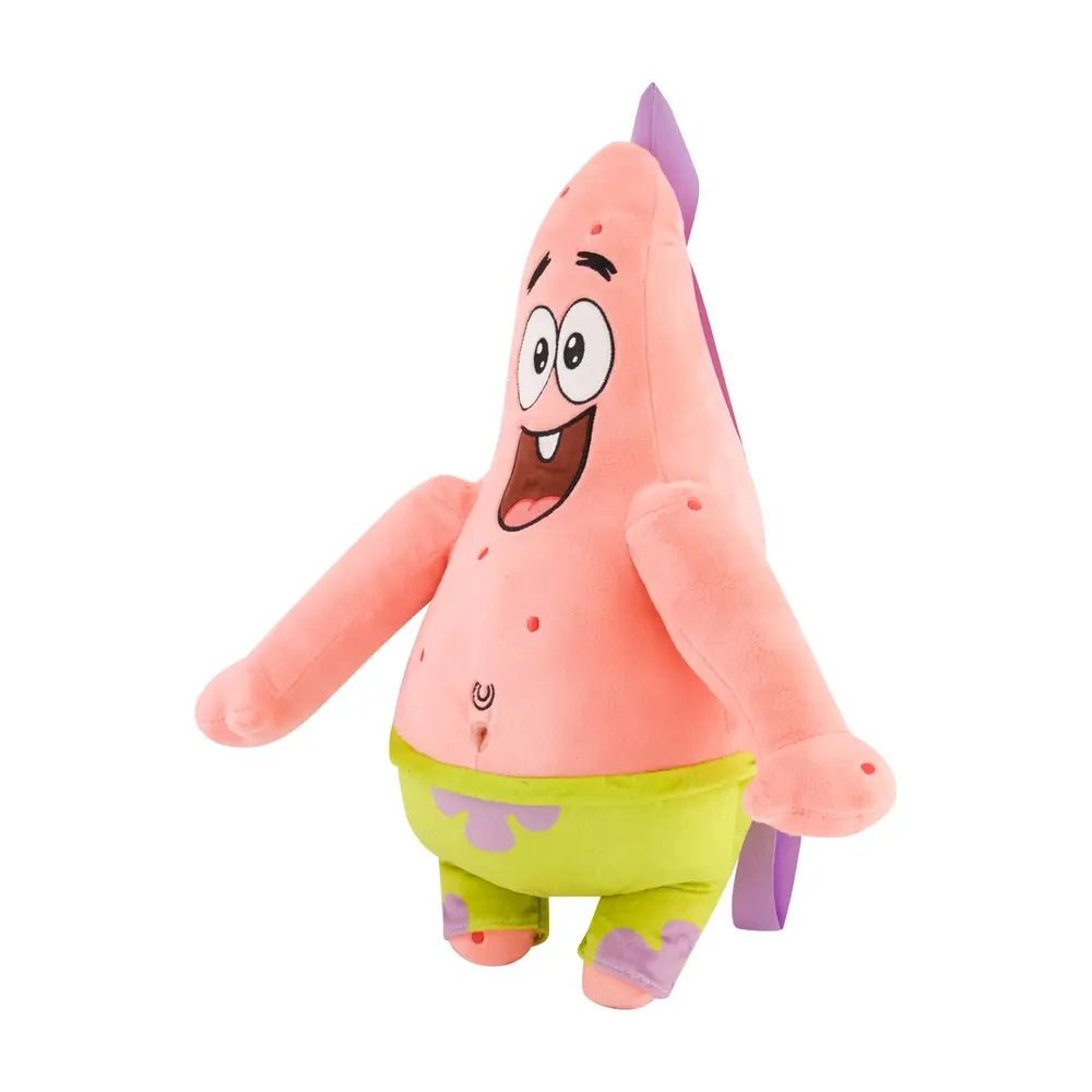 Patrick Plush - Spongebob Squarepants Licensed Backpack - Backpack JOY'S Custom Sneakers
