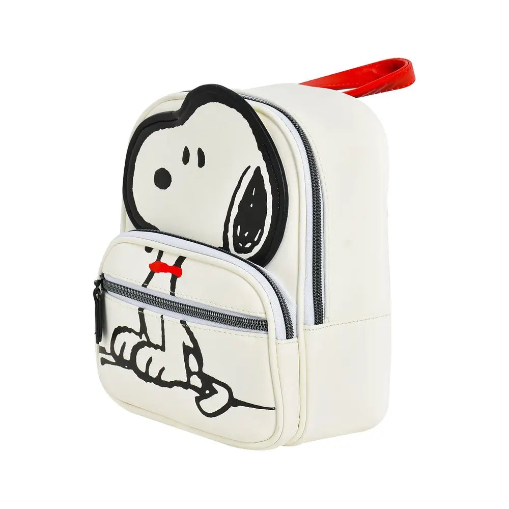 Snoopy Red Collar - Peanuts Licensed Mini Backpack - Backpack JOY'S Custom Sneakers