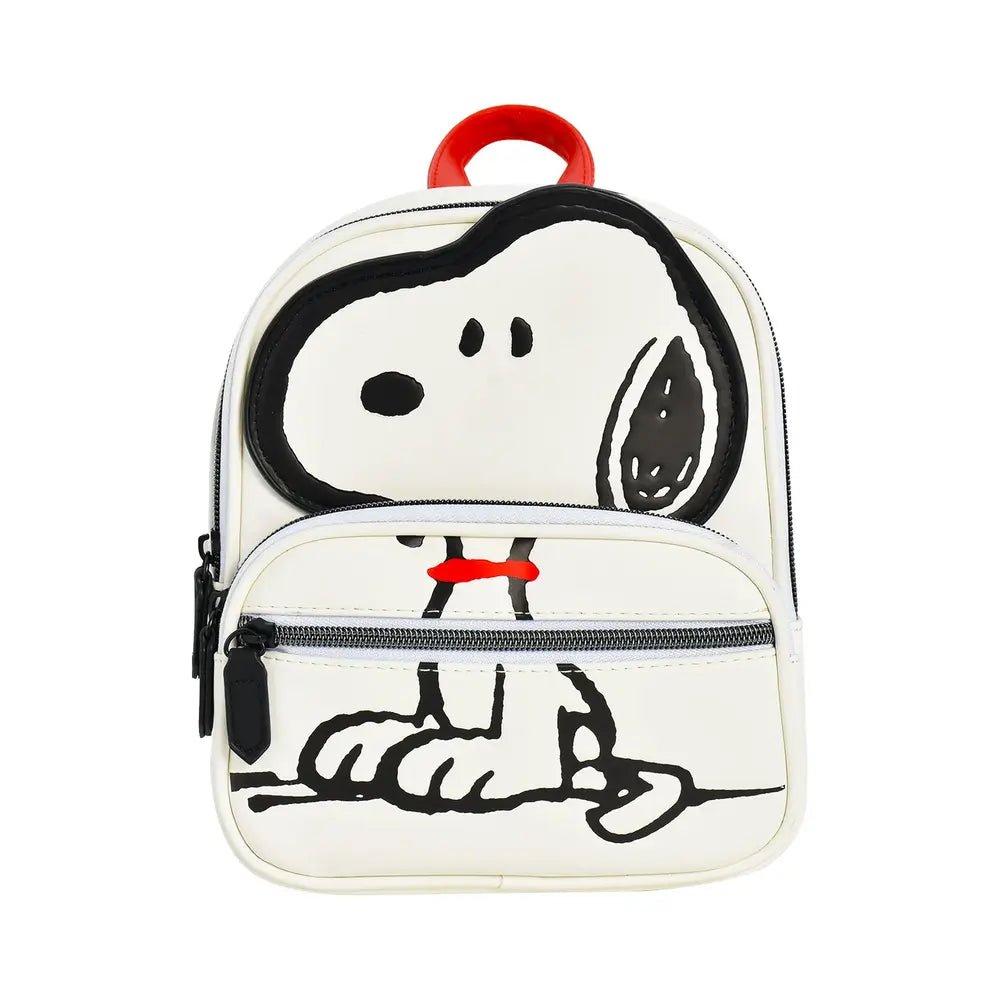 Snoopy Red Collar - Peanuts Licensed Mini Backpack - Backpack JOY'S Custom Sneakers