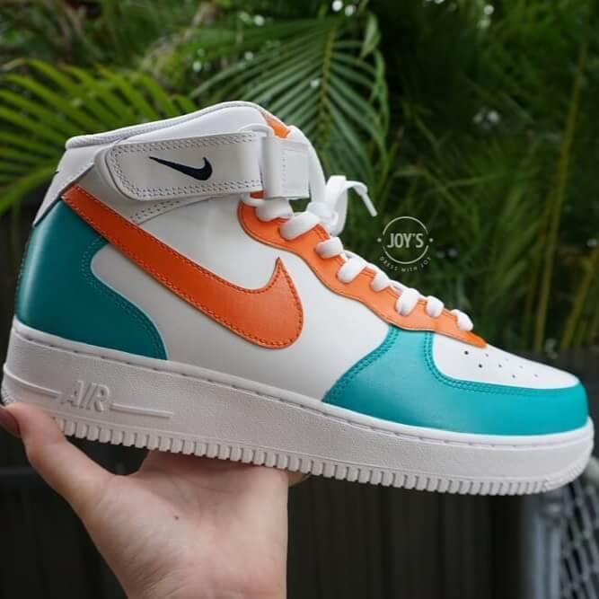 Custom Air Force 1 Mid/low X Two Tone basic 4.0 Accessories Available 
