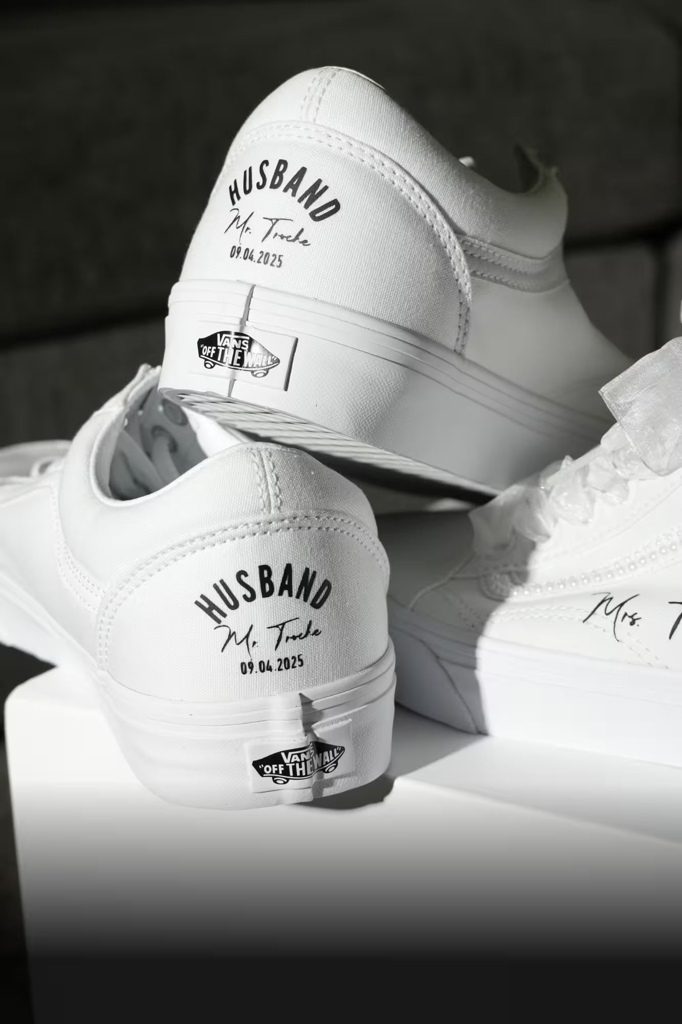 Wedding Sneakers - JOY'S Custom Sneakers