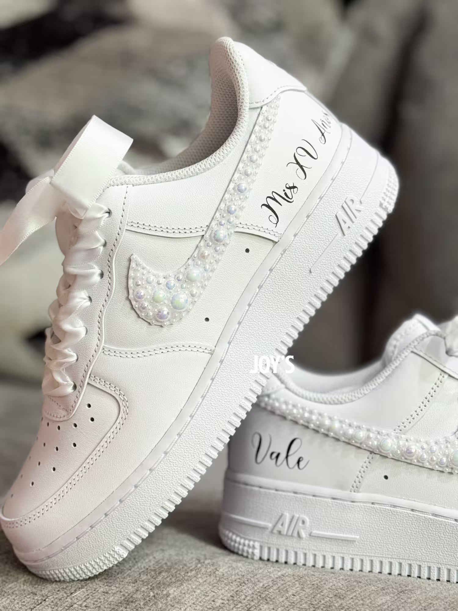 Bridal Bling Sneakers Custom AF1