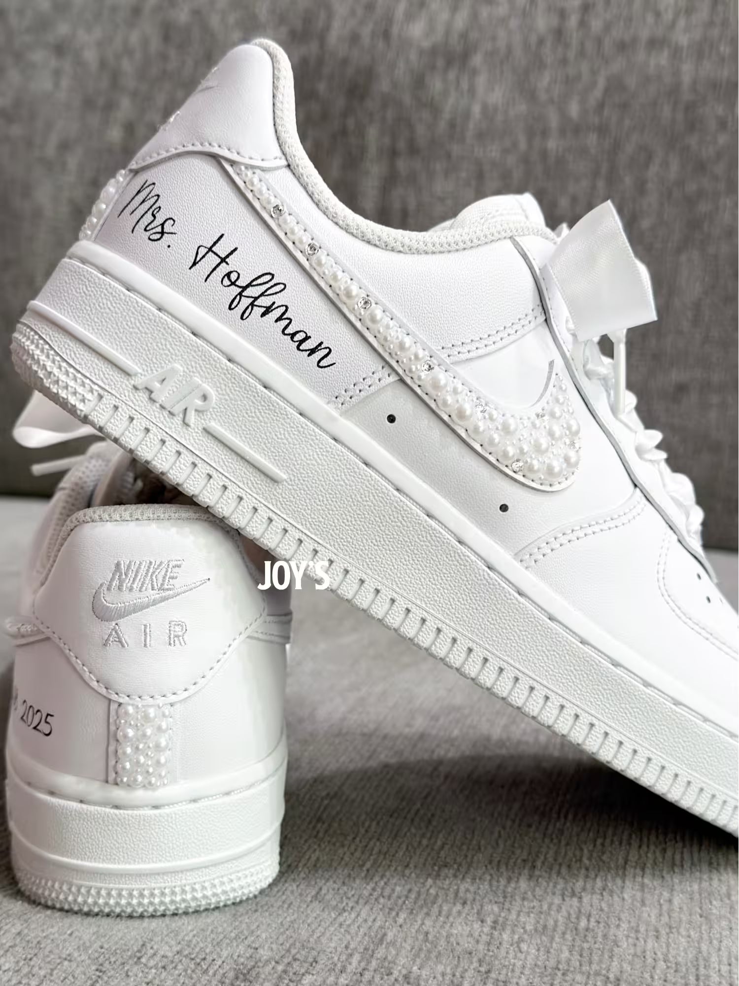 Wedding Bling Sneakers Custom AF1