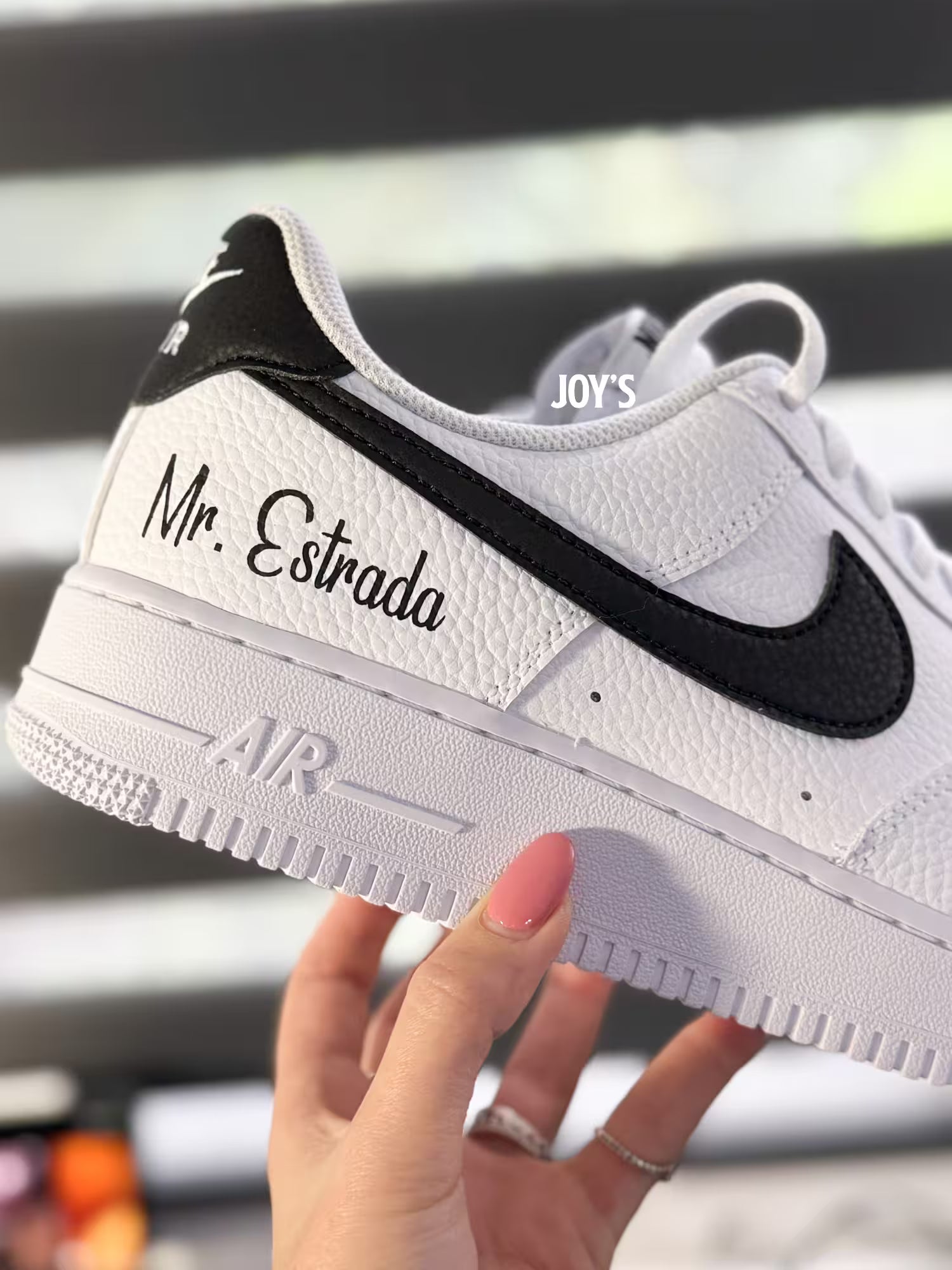 Wedding Sneakers for Groom Custom AF1