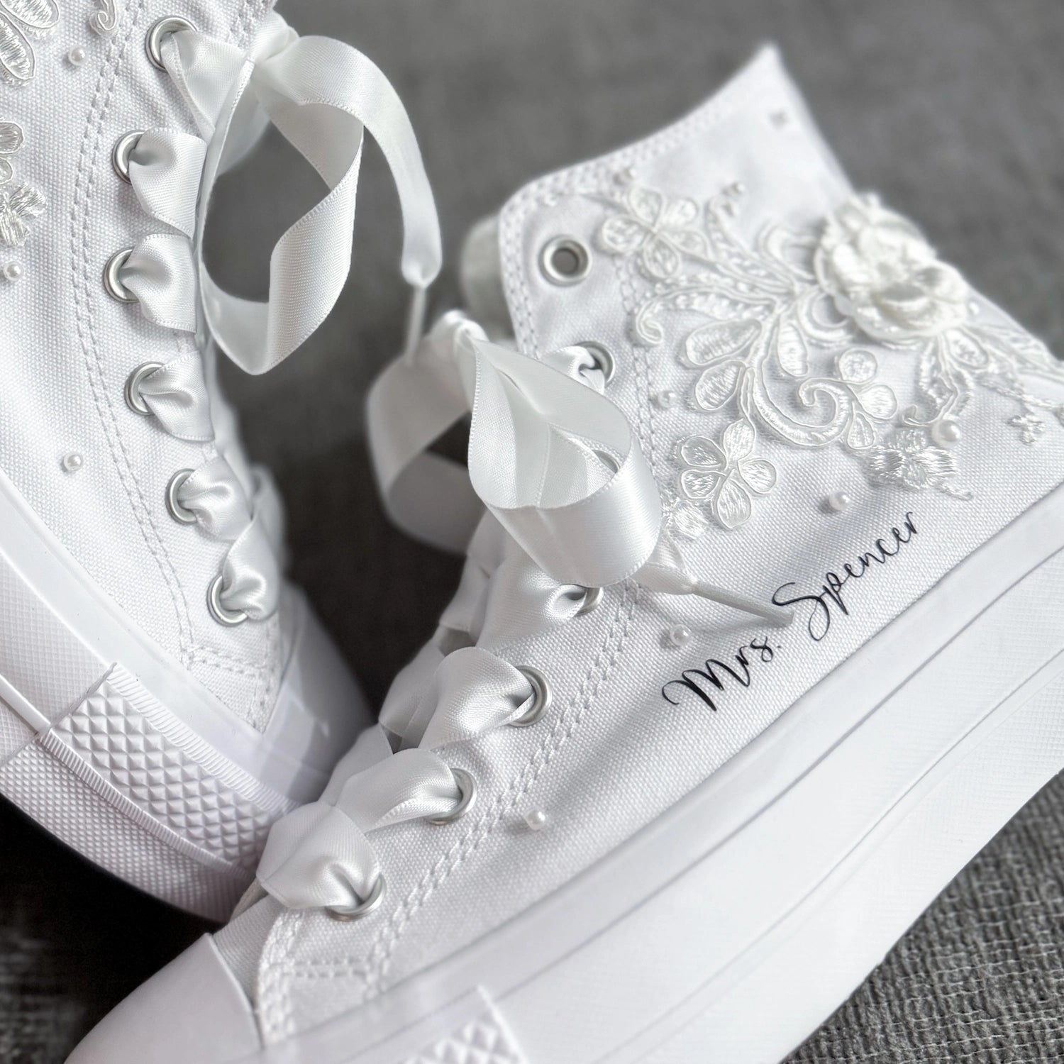 Custom Wedding Sneakers