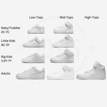 Jordan To Air Force Size Jordan Size Compared To Air Force Shoe