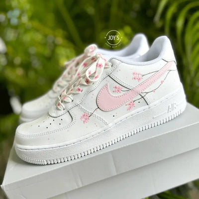 Pink Floral Flat Shoelaces 