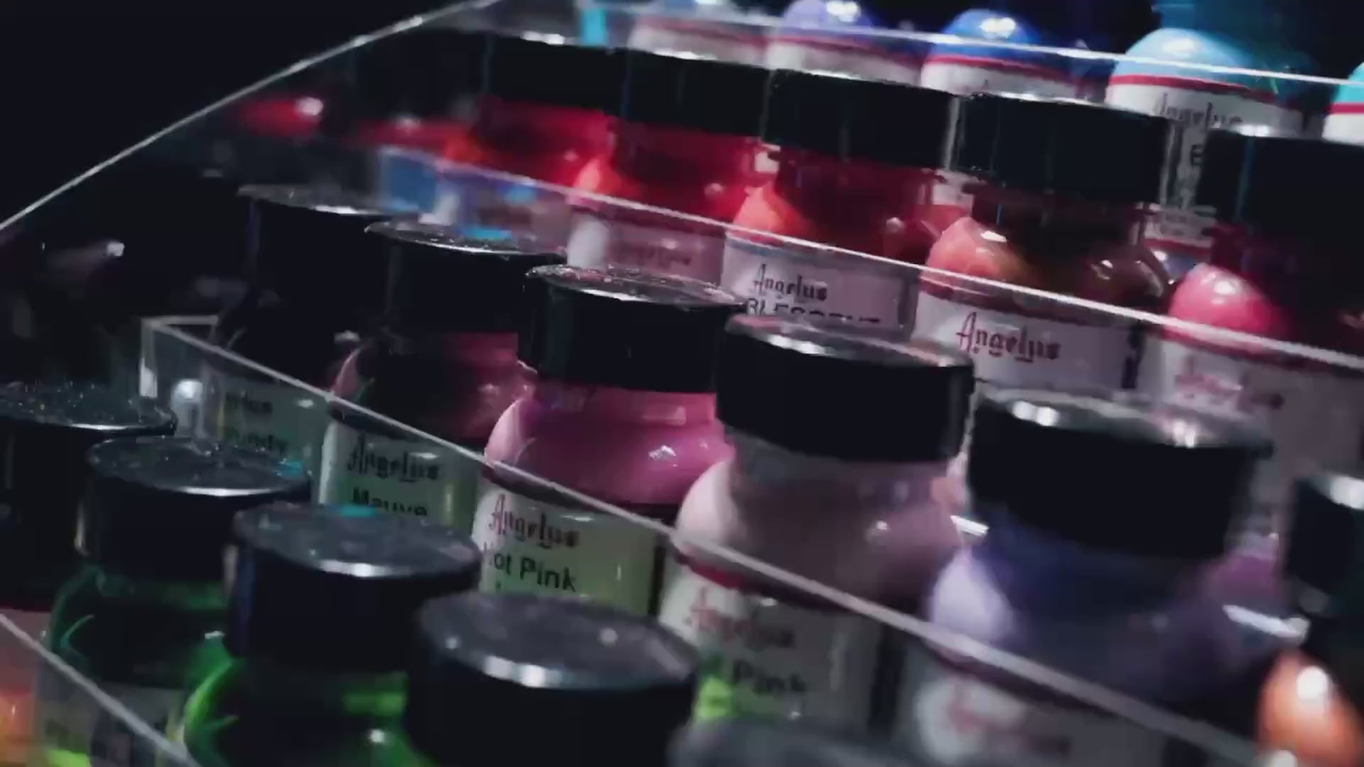 Load video: Custom Sneakers in the making