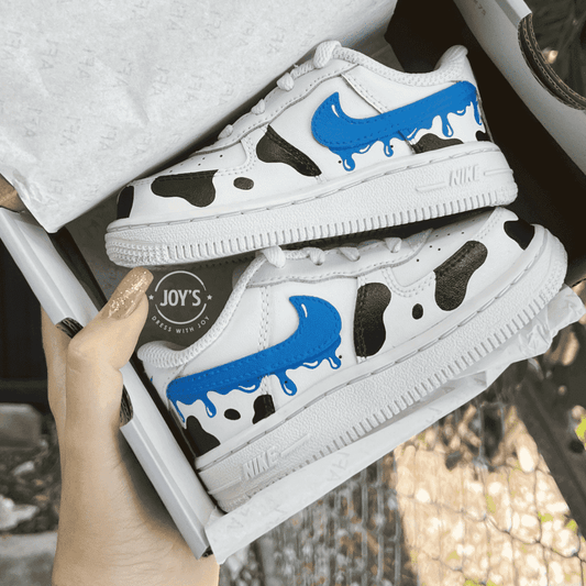 Custom AF1s - Cotton Candy Drip  Cute nike shoes, White nike