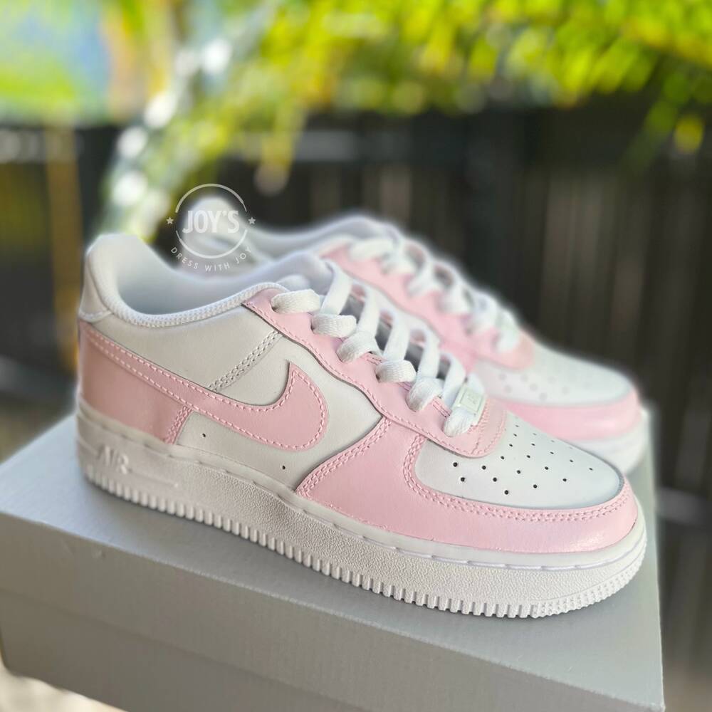 Pink Custom Air Force 1 Sneakers. – JOY'S