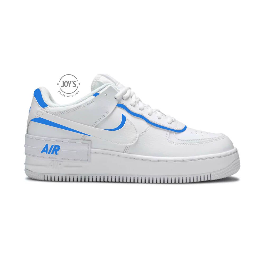 Pick your Color Custom Air Force 1 Shadow Sneakers. Women Shoes - Sneakers Joy's