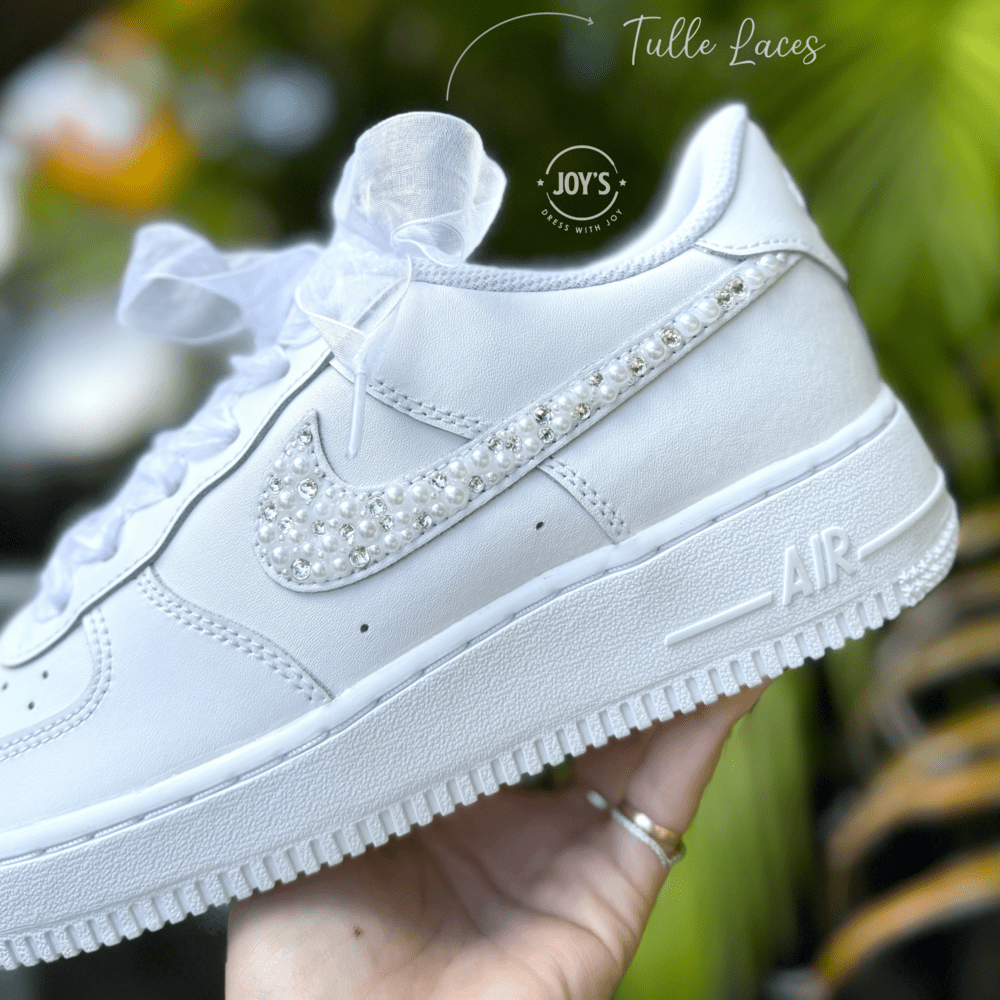 Bedazzled 2025 wedding sneakers